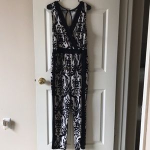 SEXY Gold Belted Romper!